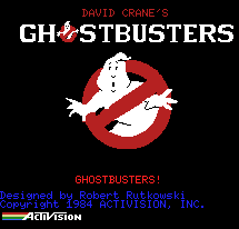 Ghostbusters MSX Title Screen (3K)